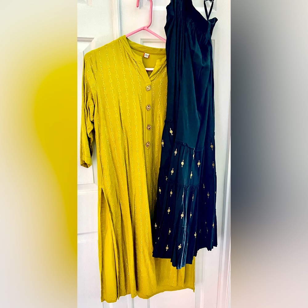 Kurta with Sharara Pants